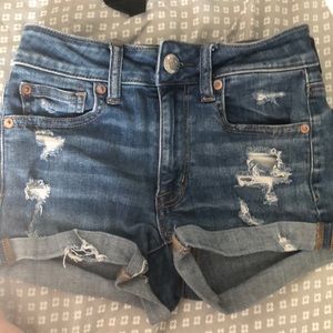 American Eagle Distressed Shorts